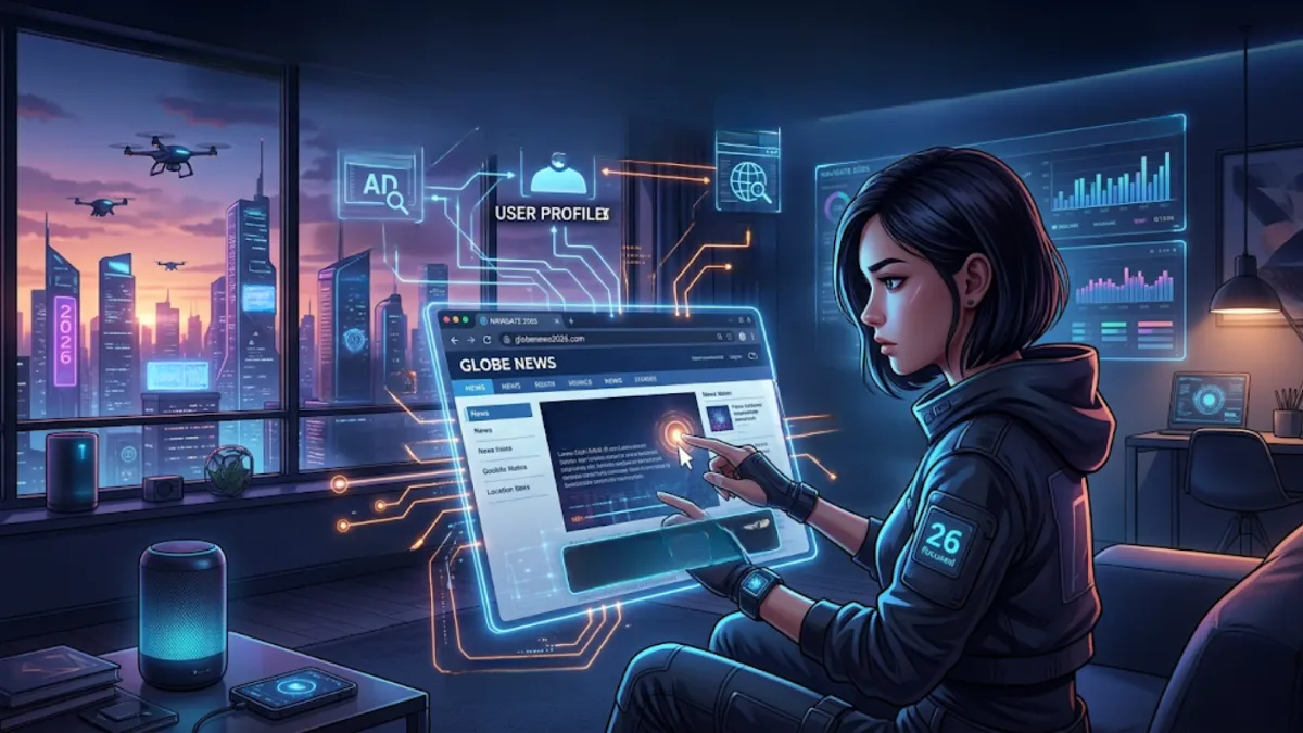 Illustration éditoriale du préchargement spéculatif et de la surveillance sans clic